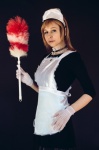 Maid, Cleaning, Cosplay, Dusting