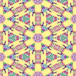 Mandala Pattern Seamless Background