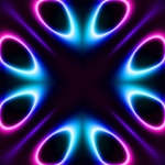 Neon Seamless Abstract Background