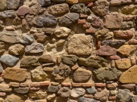 Old Stone Brick Wall