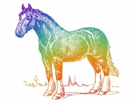 Horse Animal Illustration Clipart
