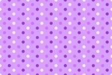 Polka Dots Purple Background
