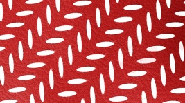 Red White Oval Pattern Background