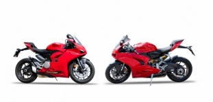 Red Motorcycle Ducati Panigale V2