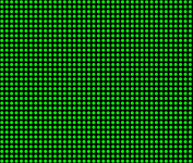 Small Neon Green Polka Dots