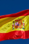 Spanish Flag And Sky
