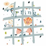 Spring Illustration Background