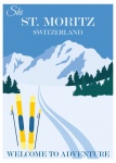 St. Moritz Travel Poster