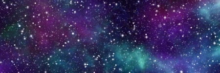 Starry Sky Background Banner