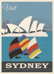 Sydney, Australia Travel Poster
