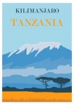 Tanzania, Kilimanjaro Travel Poster