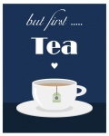 Tea Retro Style Poster