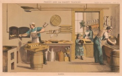 Vintage Baking Occupation Art