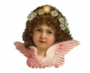 Vintage Clipart Angel Child