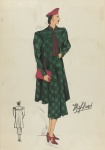 Vintage Fashion 1930s Woman