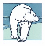 Vintage Art Polar Bear Polar Bear