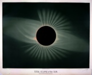 Vintage Art Sun Astronomy