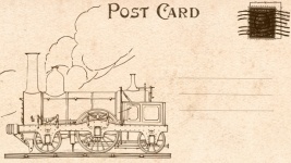 Vintage Railway Postcard