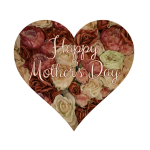 Vintage Roses Mother&39;s Day Heart