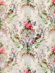 Vintage Wallpaper Flowers Background