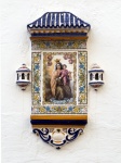 Virgin Mary Tiles In Spain