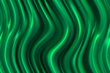 Waves Arcs Background Green