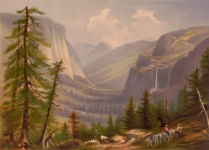 Yosemite Valley Vintage Art