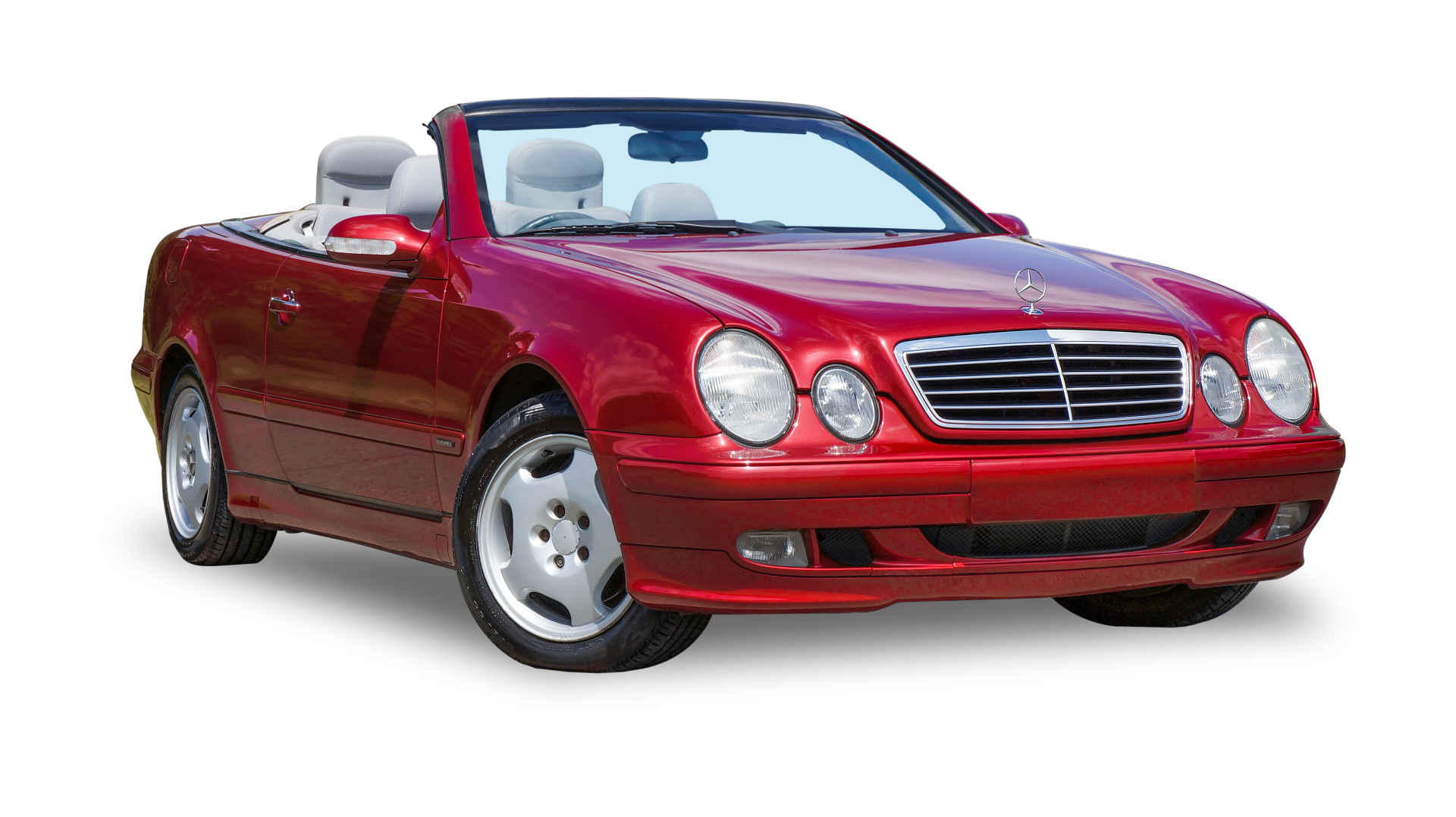 Car, Mercedes Convertible, Red Car