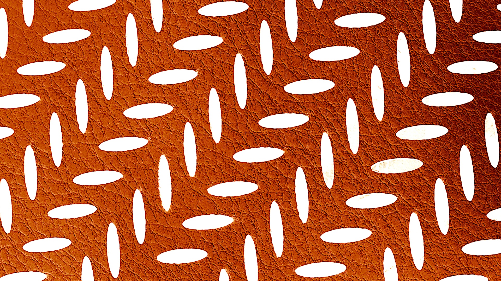 Brown White Oval Pattern Background