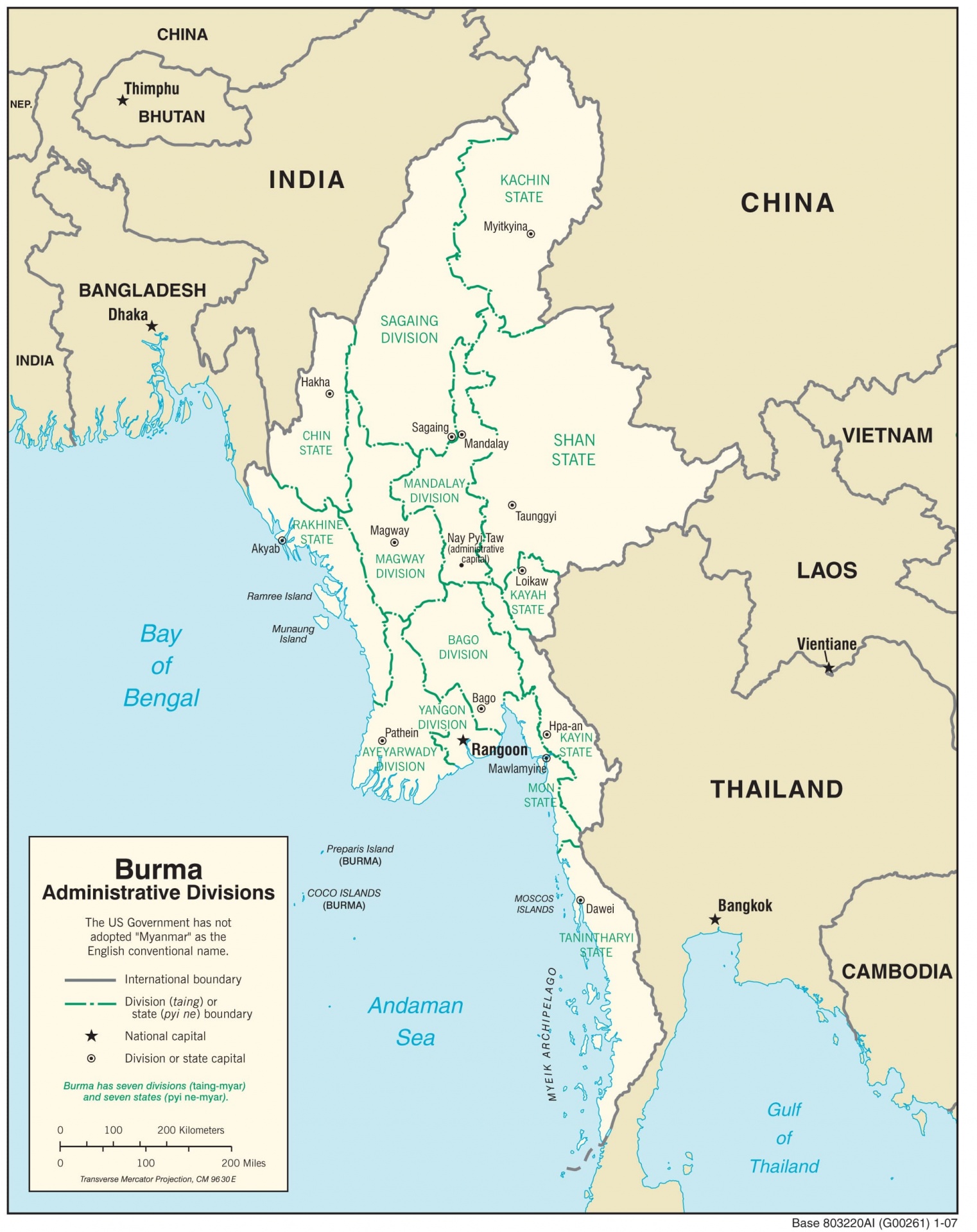Burma Administrative