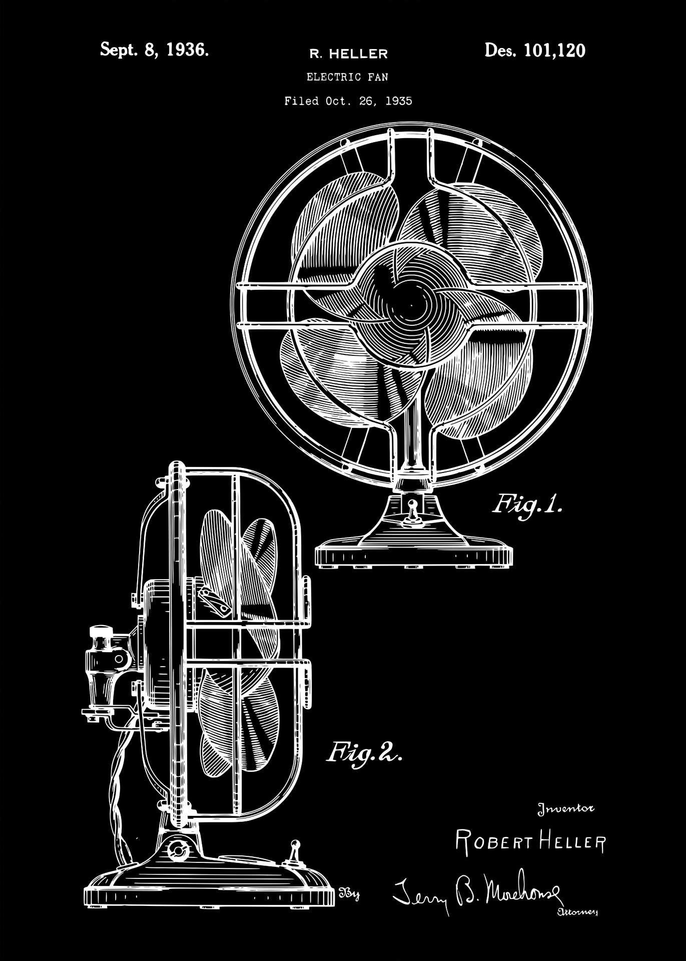 Electric Fan Patent