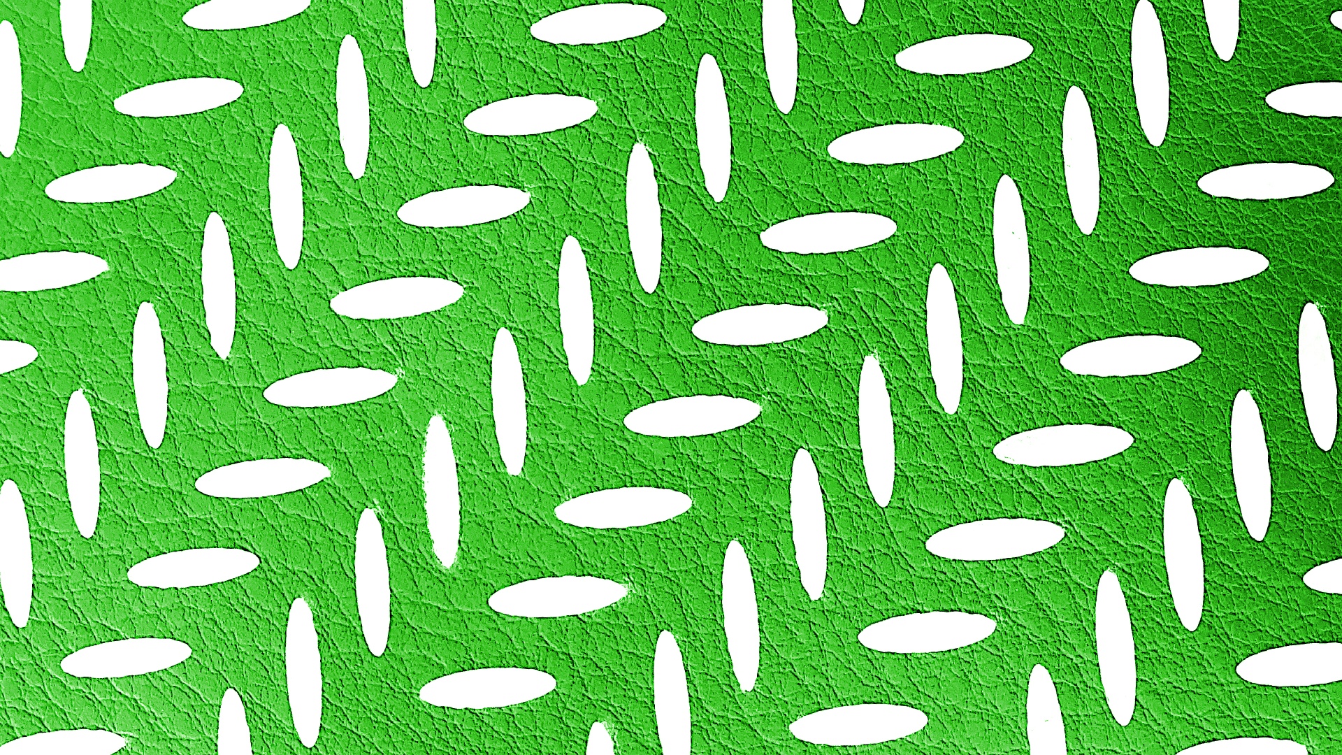 Green White Oval Pattern Background