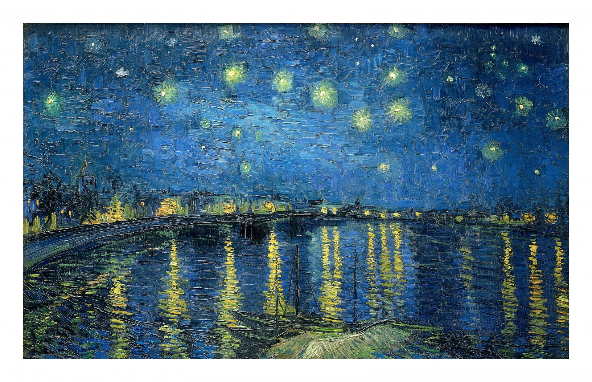 Van Gogh Starry Night Rhône