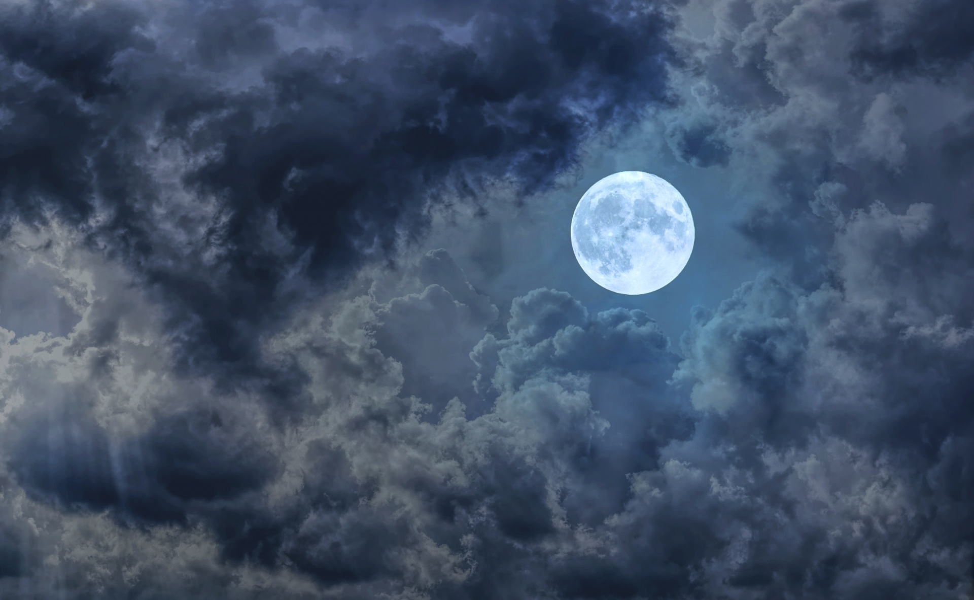 Full Moon Sky Clouds Moon Free Stock Photo - Public Domain Pictures