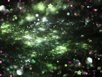 Abstract Star Bokeh Background