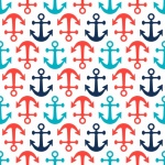 Anchor Background Nautical Pattern