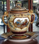 Antique Drinking Cavaliers Pot