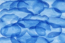 Watercolor Painting Background Blue
