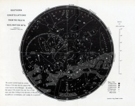 Astronomy Map Southern Constellation