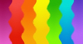 Banner Rainbow Color Background
