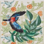 Bird Flying Tapestry Background