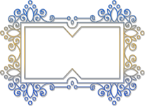 Blue And Yellow Border