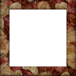 Flowers Roses Photo Frame