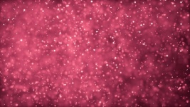 Bokeh Snowflakes Background Red