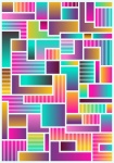 Colorful Mosaic Pattern Background