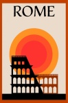 Colosseum In Rome Poster