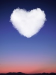 Heart Cloud Sunset