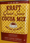 Vintage KAFT Cocoa Mix Can