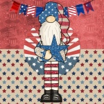 Patriotic America Gnome
