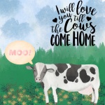 Cute Cow Poster